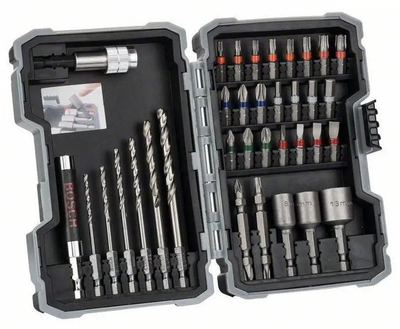 Set bitash Bosch Accessories 2607017565, 35 pjesë, Extra Hard