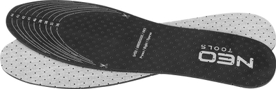 Tabanë këpucësh Neo Tools, karbon i aktivizuar, madhësi 36-45