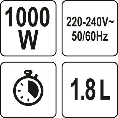 Makinë për kafe Yato W-68500, e argjendtë