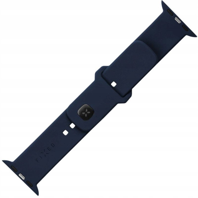 Rrip silikoni FIXED Sports Band për Apple Watch 38/40/41mm, mbyllje me shina 22 mm, blu