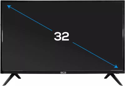 Monitor LED BCS MLED32FHD, 32", Full HD, i zi