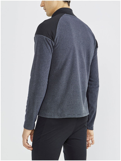 Термичка блуза Craft Core Edge Thermal Midlayer, полузатворач, за мажи, сина