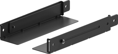 Shina rregulluese rack Caymon ALR30 19", thellësi 281 - 430 mm, të zeza