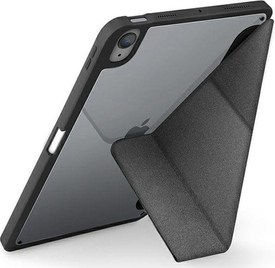 Mbulesë tablet Uniq Moven për iPad Air 10.9\" 2022 2020, antibakteriale, gri e errët