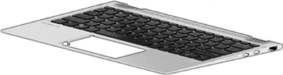 Bazë dhe tastierë laptopi HP L02471-051, pjesë origjinale, e zezë