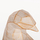 Dekor dyshemeje Penguin 30x20x60Hcm (HM7915), bardhë/ ari