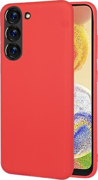 Kapak telefoni HQ Samsung Galaxy S23, TPU i hollë matte, rozë e hapur