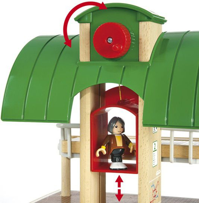 Set tren BRIO World Travel Switching, 42 pjesë, shumëngjyrësh