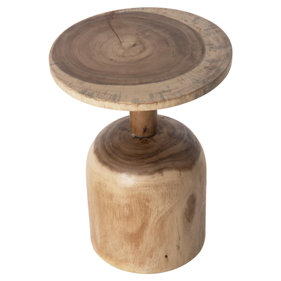 Komodinë anësore rrumbullakët Pumbe Φ38,5x51,5Hcm (HM9891)