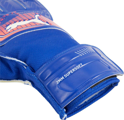 Doreza portieri Puma Ultra Play RC, 2mm latex, mbyllje me Velcro, blu