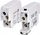 Дистрибутивен блок ETI EDBJ 4x25-4x25, 100A, за DIN шина, сив
