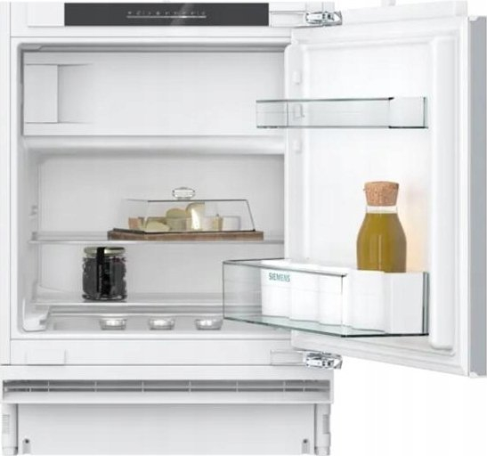 Frigorifer i integrueshëm Siemens iQ300 KU22LVFD0, 110L, nën banak, i bardhë