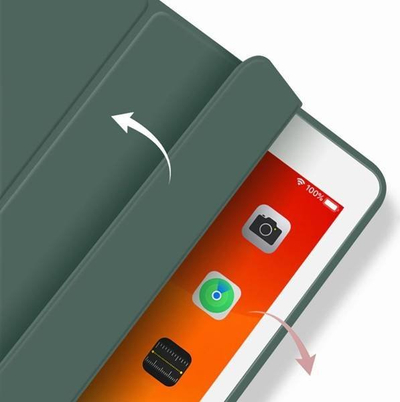 Kapak tablet Tech-Protect SmartCase për Apple iPad 10.2" 2019/2020/2021, me auto wake/sleep, vend për Apple Pencil, vjollcë