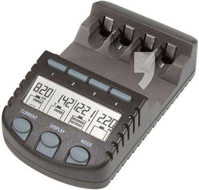 Karikues baterish Technotrade BC-700, Ni-Cd Ni-MH AA AAA, ekran LCD, i zi