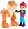 Figurina koleksionare Spin Master PAW Patrol Dino Adventure Pack, set 6 copë, shumëngjyrëshe