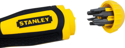 Шрафцигер Stanley Multi Bit Ratchet 68 010, 10 бита, нерѓосувачки челик, жолто-црн