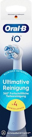 Koka zëvendësuese furçe dhëmbësh Oral B iO Ultimate Clean, pastrim i thellë, heqje pllake bakteriale