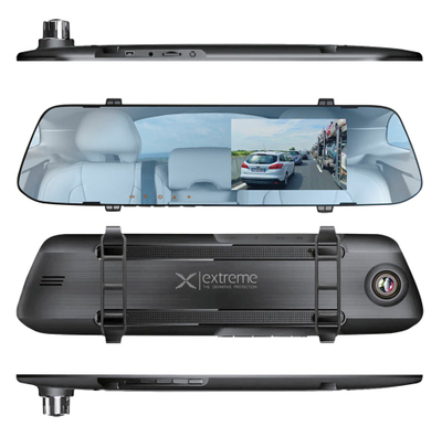 Камера за автомобил Esperanza XDR106 Mirror, 1080p, црна