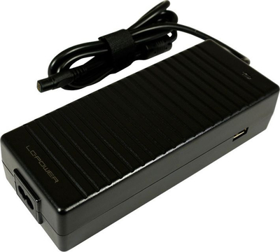 Универзален полнач за лаптоп LC-Power LC-NB-PRO-120, 120W, 20V, црн