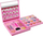 Set grimi për kalamaj Leantoys Large Palette, paletë e madhe bojrash grimi, rozë