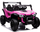 Електричен автомобил за деца Lean Toys S618 4x4, со далечински управувач, 12V, розова