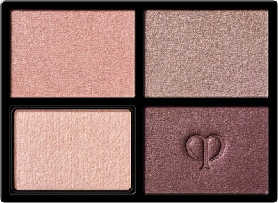 Set hije sysh Clé de Peau Beauté Eye Color Quad Refill, 4 ngjyra, me shkëlqim, shumëngjyrësh