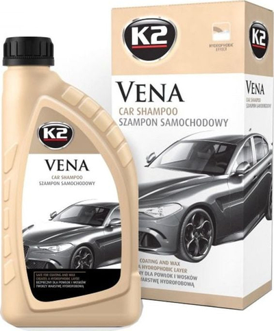 Shampo detailing për vetura K2 Vena, 1L, përqendruar