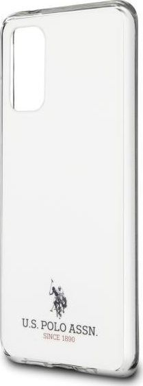 Mbrojtëse për Samsung S20 US Polo Assn, e bardhë