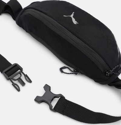 Çantë beli Puma PR Classic Belt, për vrapim, me rrip të rregullueshëm, e zezë