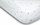 Çarçaf me gomë BabyMatex Muslin Design, 60 x 120 cm, muslin pambuku, i bardhë me yje