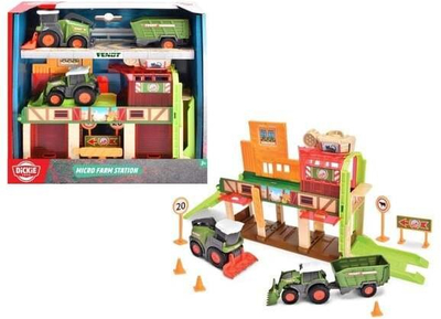 Set lodrash Dickie Micro Farm Station 3, Fendt