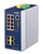 Switch industrial Planet IGS-5225-8P4S, 8xGE PoE+, 4xSFP, alumini blu