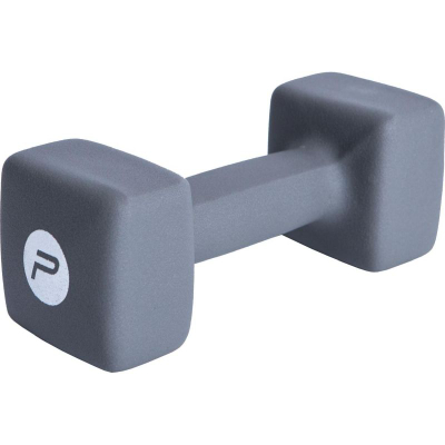 Hantelë Pure2Improve me neopren, 6 kg, gri