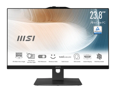 Kompjuter gjithçka në një MSI Modern AM242TP 12M, 23.8", i5 1235U, 16GB 500GB SSD, i zi