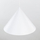 Llambadar varës TK Lighting Cono, 1xE27, Ø50 cm, i bardhë