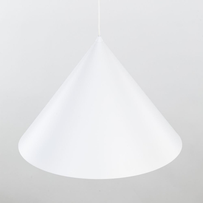 Llambadar varës TK Lighting Cono, 1xE27, Ø50 cm, i bardhë