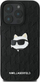 Futrollë Karl Lagerfeld KLHCP16LPGKLCHPK, hardcase për iPhone 16 Pro 6.3", e zezë
