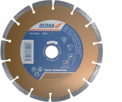 Teh i segmentuar Dedra Diamond, 125mm, 22.2mm, i argjendtë