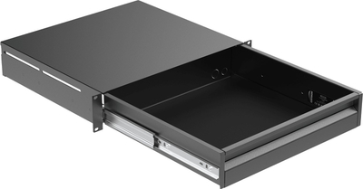 Sirtar rack Caymon RD220/B, 19", 2U, i zi