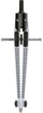 Busullë Faber-Castell Grip Quick-Set, për rrathë deri në 39 cm, metalike, ngjyrë argjendi