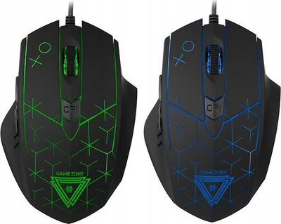 Maus gaming Tracer Gamezone XO, 1600 DPI, RGB, i zi