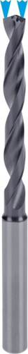 Stërvitëse karbide për metal MasterDrill FI12 HA12VHM, 12mm, 118mm, gri e errët
