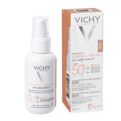Krem Vichy Capital Soleil UV Age Daily SPF 50+ Tinted, 40ml