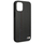 Mbulesë telefoni BMW M Collection Carbon Stripe për iPhone 12 mini, lëkurë PU, e zezë