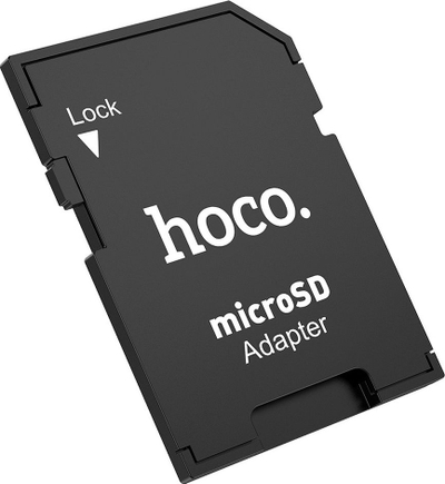 Adapter karte memorie HB22, TF në SD, i bardhë
