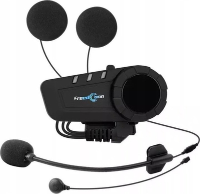 Interkom motoçiklete FreedConn Ky-pro, Bluetooth, montim në helmetë, i zi