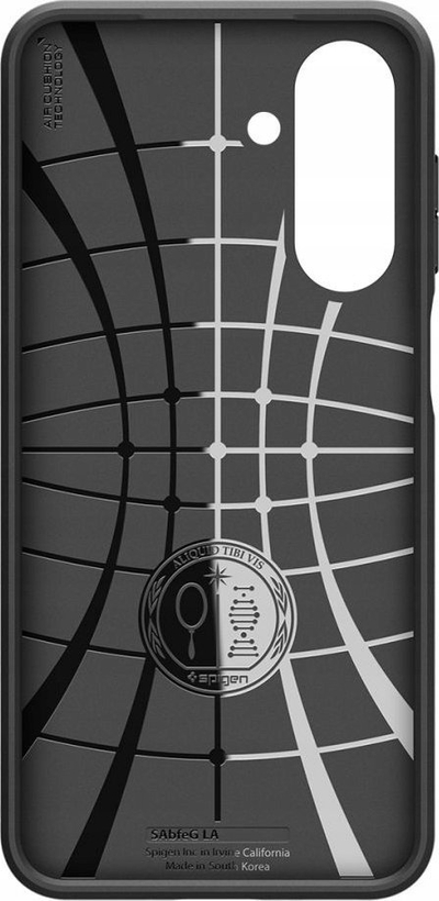 Навлака за телефон Spigen Liquid Air, за Samsung Galaxy A26 5G, силиконска, црна мат