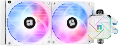 Ftohës uji CPU Thermalright Aqua Elite 240 ARGB V3, 240 mm, 2x 120 mm, i bardhë
