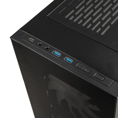 Kasa PC Lian Li Lancool 205 Mesh C, Mid Tower, xham i temperuar, e zezë