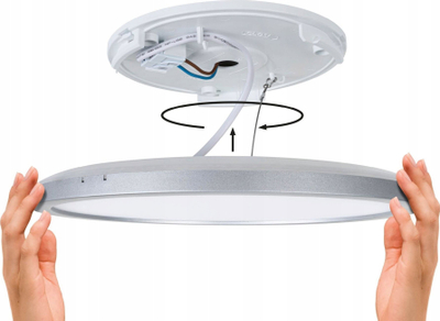 Panel tavanor LED Paulmann Atria Shine, 22W, me sensor, ngjyrë e bardhë